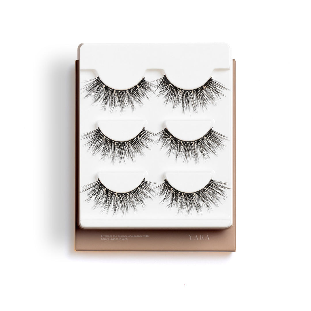 Samra Beauty handcrafted silk lashes