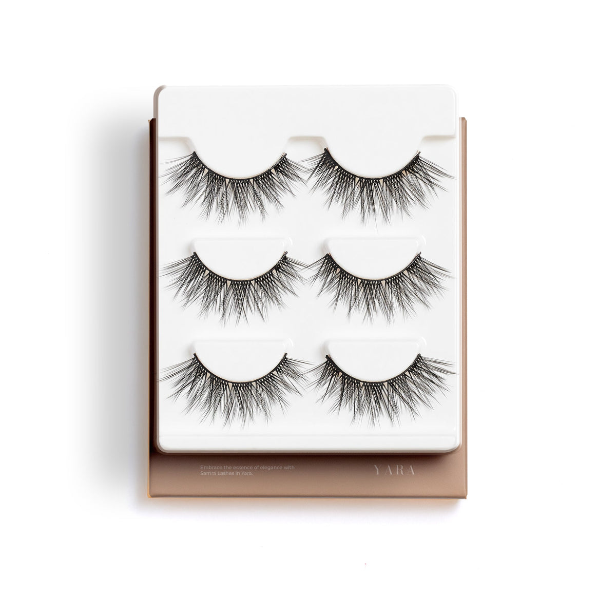 Samra Beauty handcrafted silk lashes
