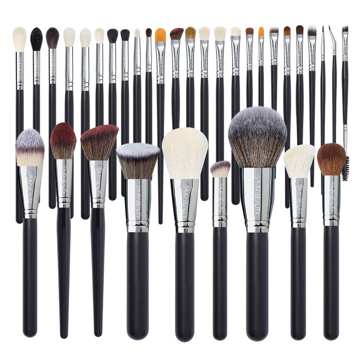 34 pcs Makeup brush kit with holder