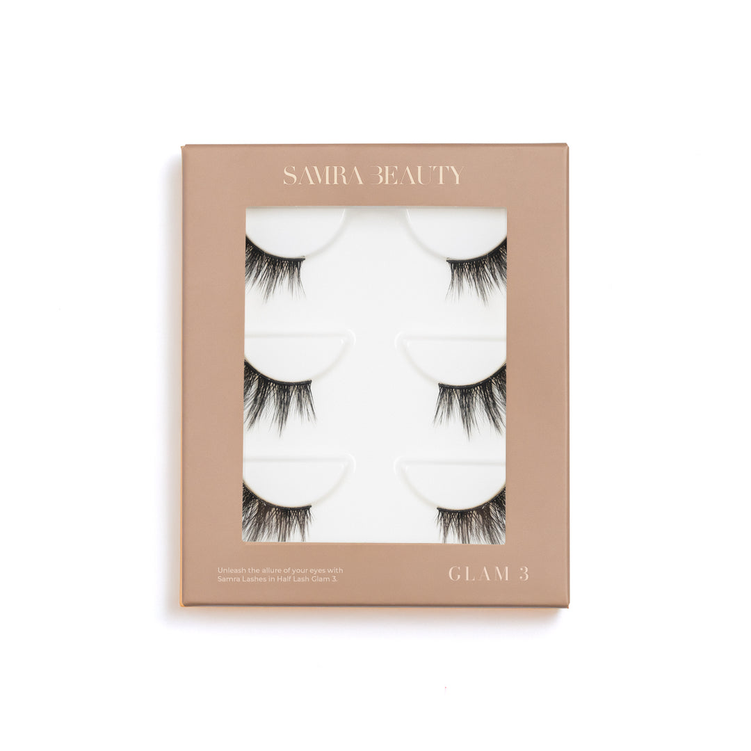 Samra Beauty Lashes- Half Lash Glam 3