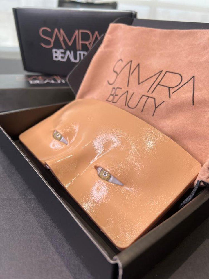 Makeup Practice Pad- Tanned Skin-Green Eyes - Samra Beauty
