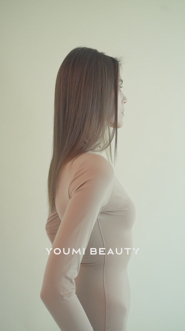 Youmi Beauty hair extention shade La Reine Tape In