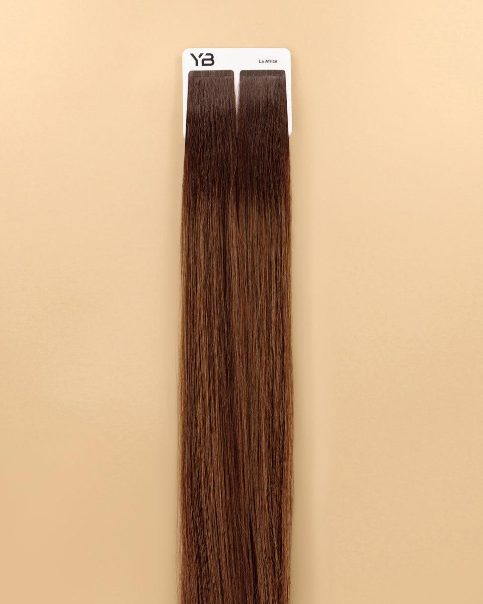 Youmi Beauty hair extention shade La Africa Tape In - Samra Beauty