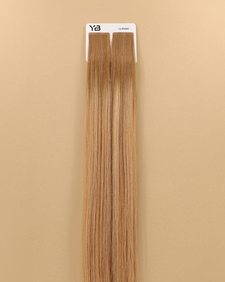 Youmi Beauty hair extention shade La Always Tape In - Samra Beauty