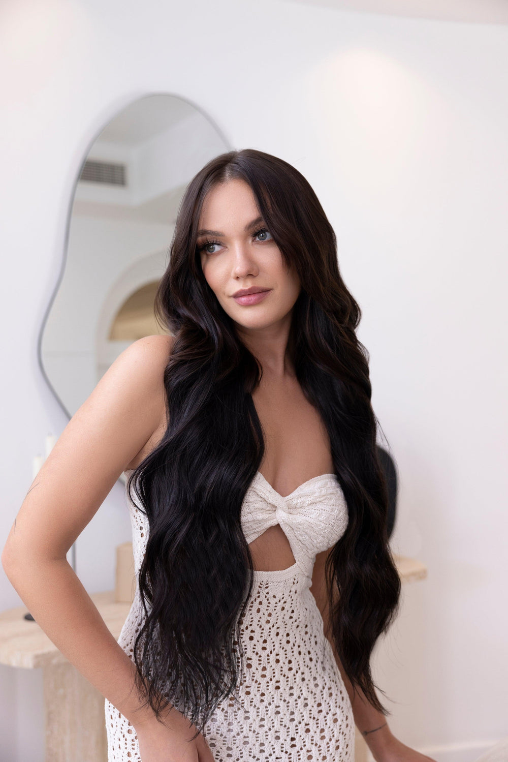 Youmi Beauty hair extention shade La Coco Clip In - Samra Beauty