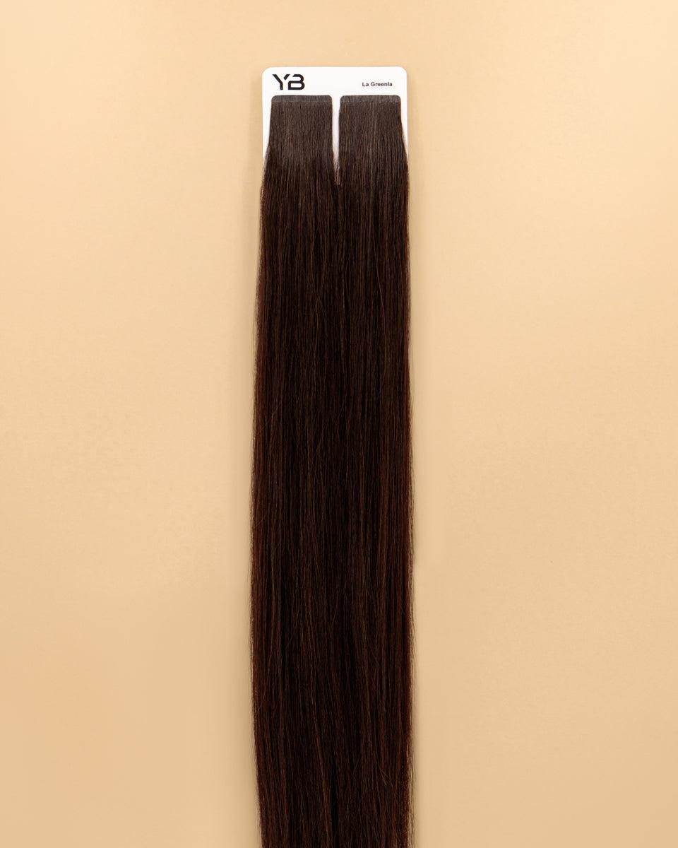 Youmi Beauty hair extention shade La Greenla Tape In - Samra Beauty