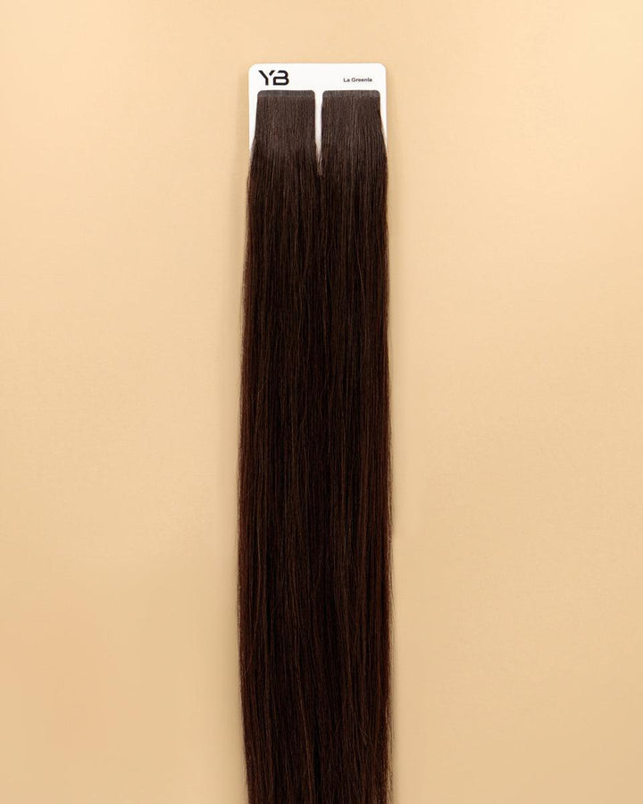 Youmi Beauty hair extention shade La Greenla Tape In - Samra Beauty