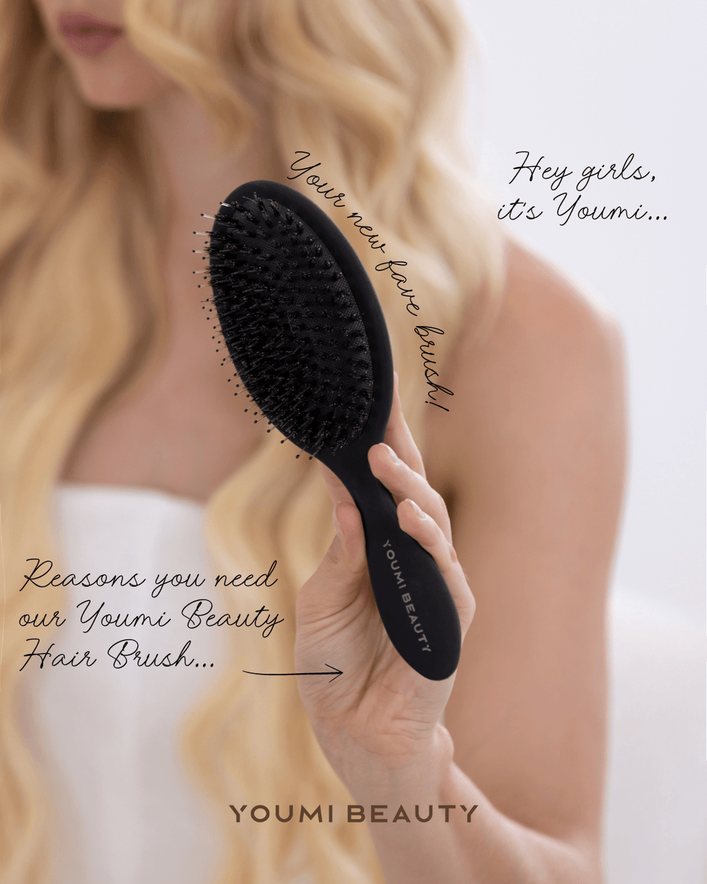 Youmi Beauty Hairbrush - Samra Beauty