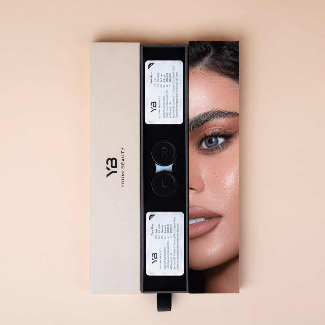 Youmi Beauty Lenses La Tulum ( Dark Blue Color ) - Samra Beauty